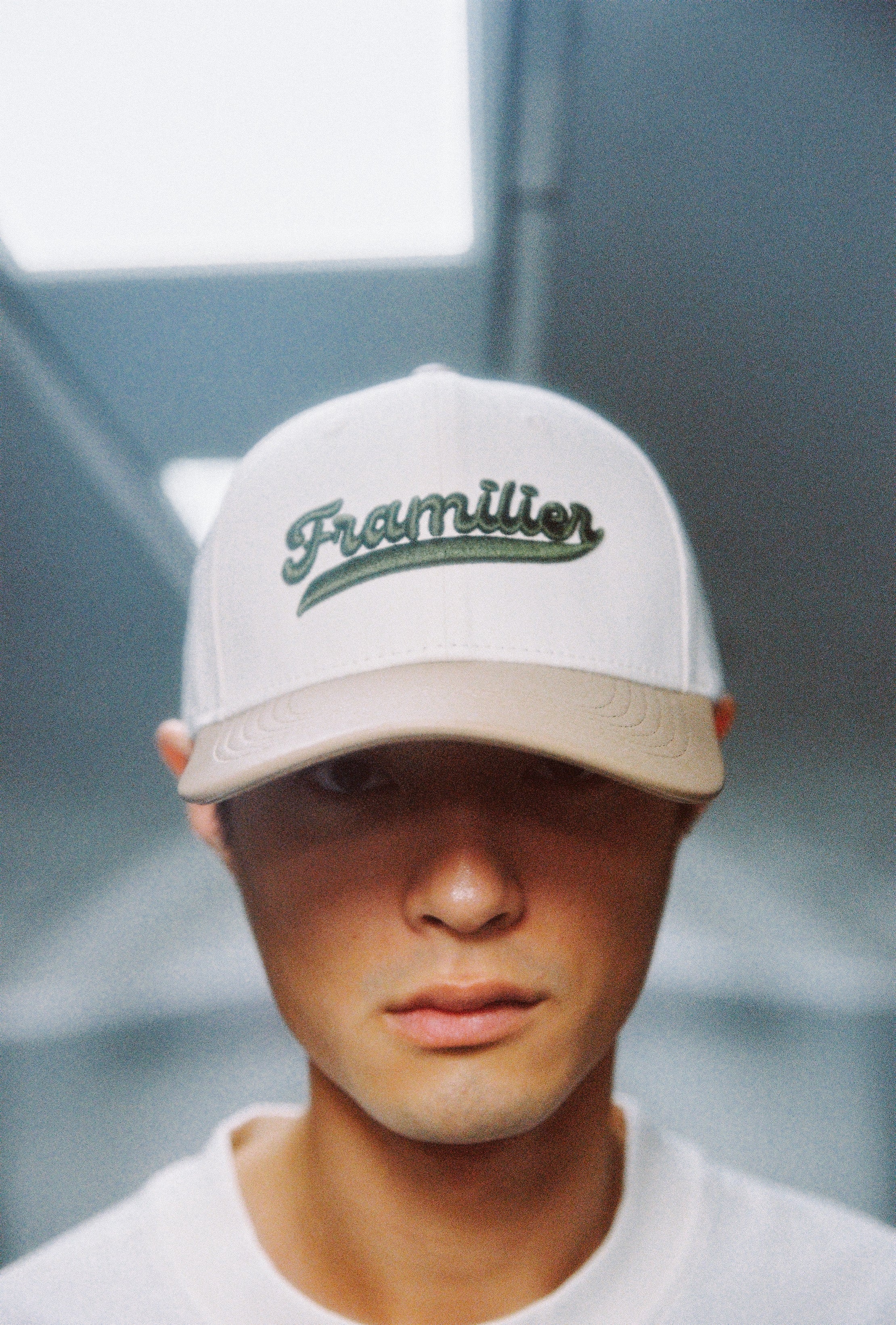 FRAMILIER BEIGE VARSITY BASEBALL CAP
